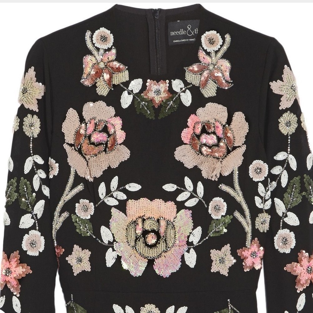 Needle & Thread hand embroidered dress